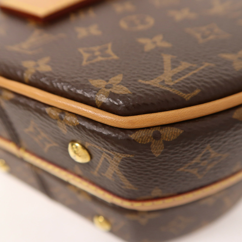 LOUIS VUITTON Monogram Petite Boite Chapeau金扣手挽肩背兩用袋-8