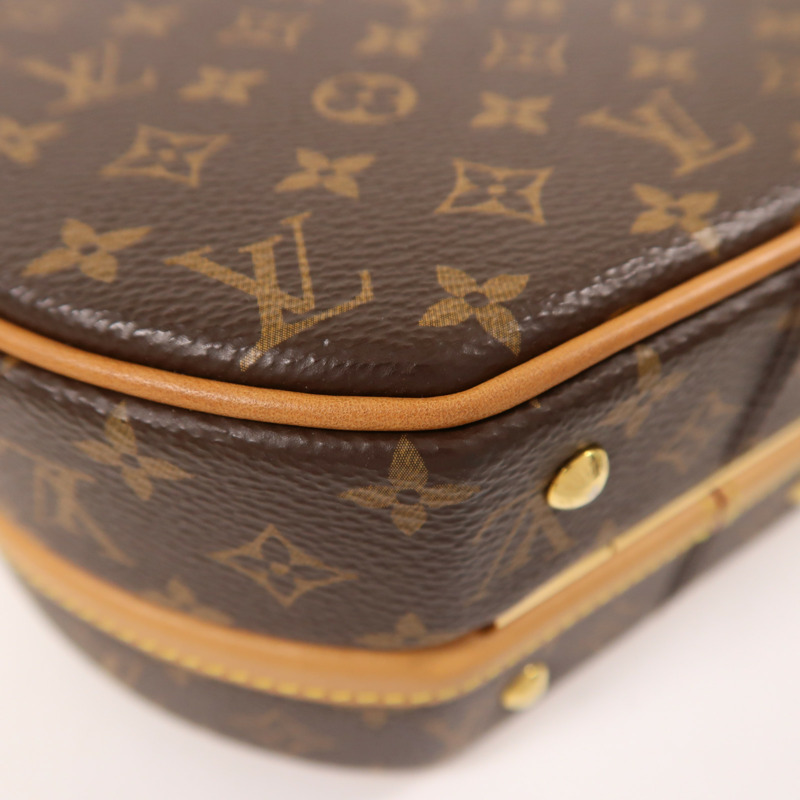 LOUIS VUITTON Monogram Petite Boite Chapeau金扣手挽肩背兩用袋-11