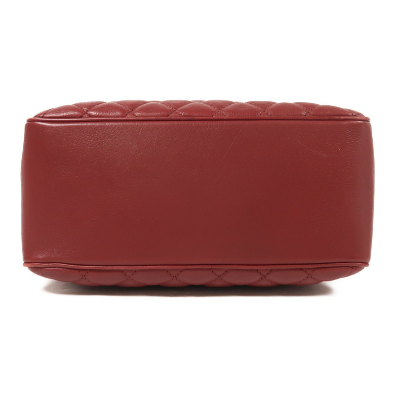 CHANEL 牛皮皮革2 Way Shoulder金扣手挽肩背兩用袋-3