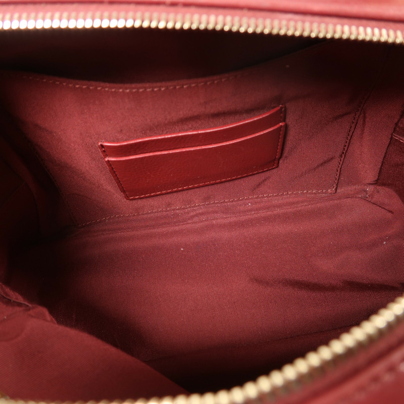 CHANEL 牛皮皮革2 Way Shoulder金扣手挽肩背兩用袋-4