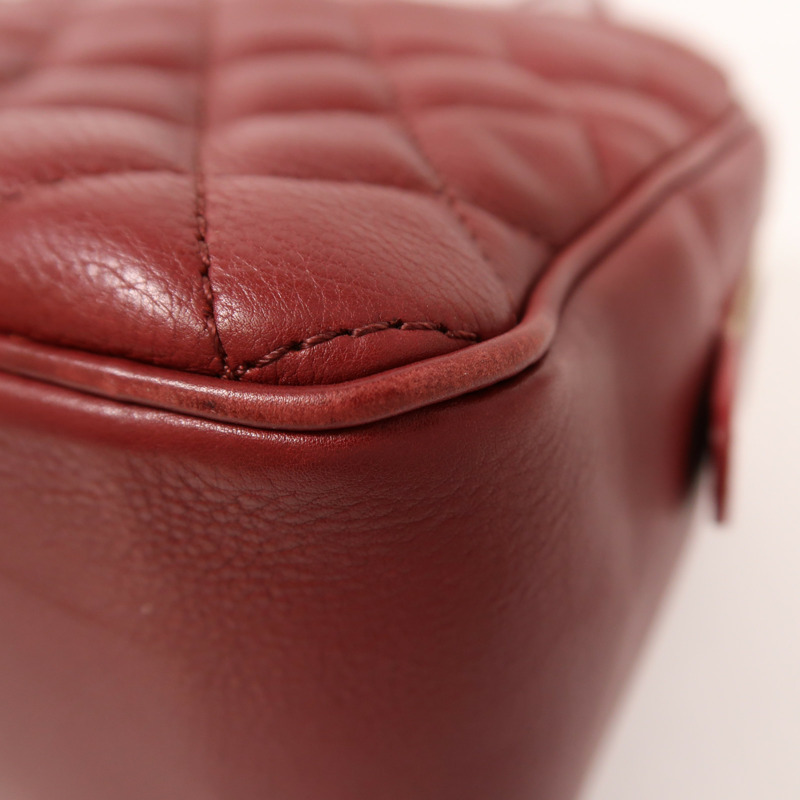 CHANEL 牛皮皮革2 Way Shoulder金扣手挽肩背兩用袋-13