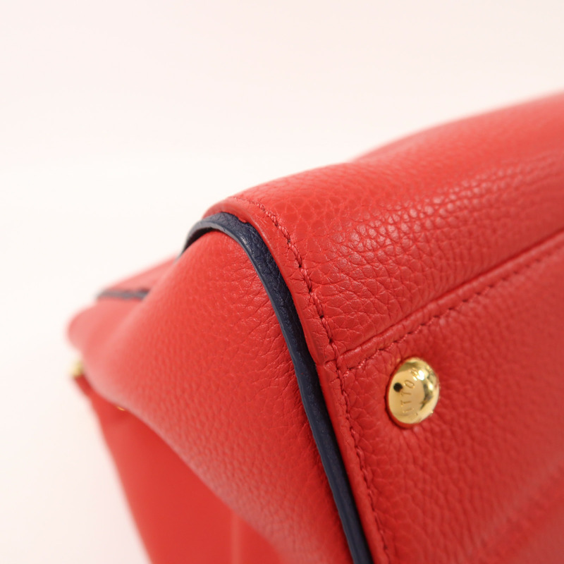 LOUIS VUITTON Monogram Double V金扣手挽肩背兩用袋-12