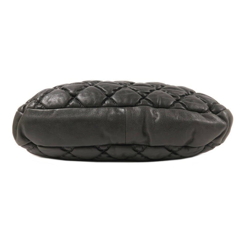 CHANEL 羊皮皮革Shoulder Bag銀扣肩背袋-3