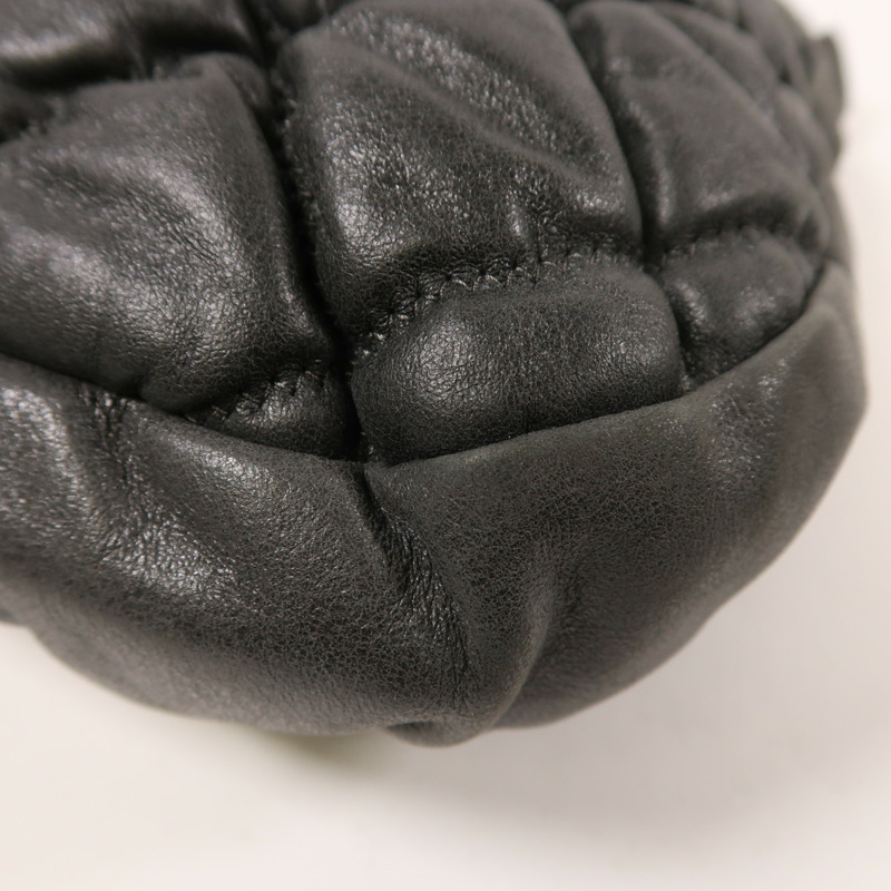 CHANEL 羊皮皮革Shoulder Bag銀扣肩背袋-9