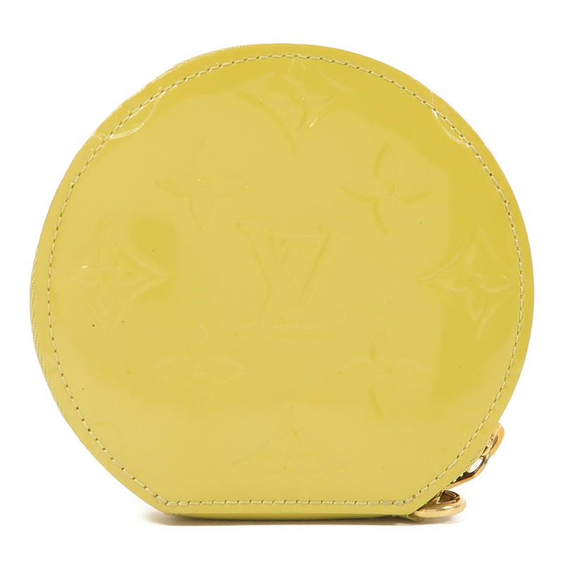LOUIS VUITTON Monogram Vernis Coin Purse金扣零錢包-1