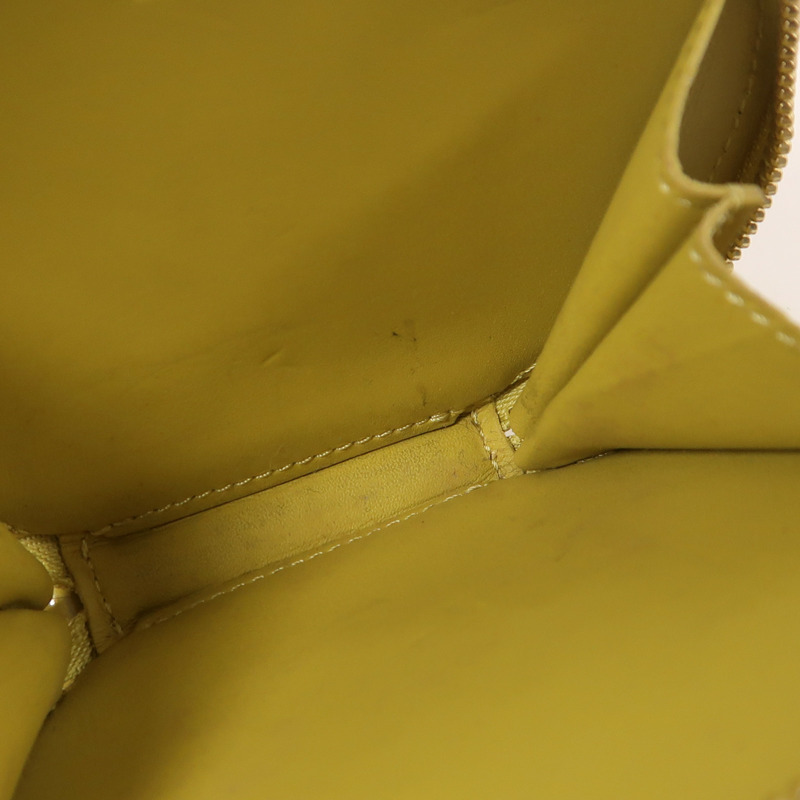 LOUIS VUITTON Monogram Vernis Coin Purse金扣零錢包-4
