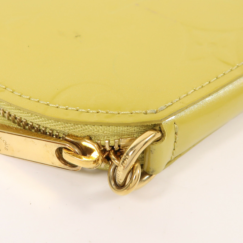 LOUIS VUITTON Monogram Vernis Coin Purse金扣零錢包-8