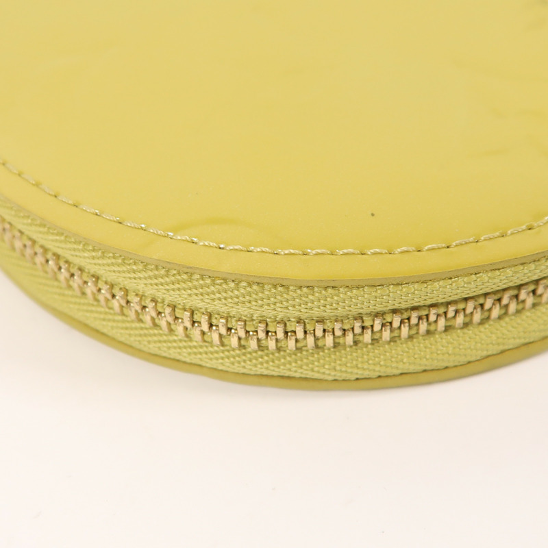LOUIS VUITTON Monogram Vernis Coin Purse金扣零錢包-9