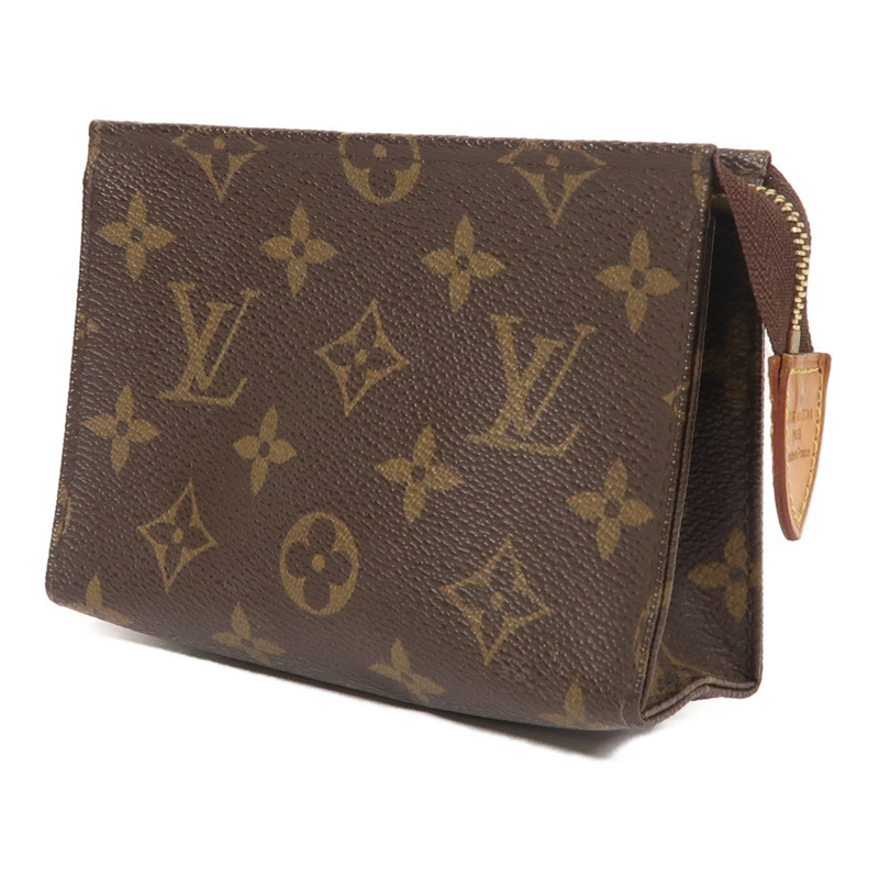 LOUIS VUITTON Monogram Toiletry Pouch金扣手拿包-2