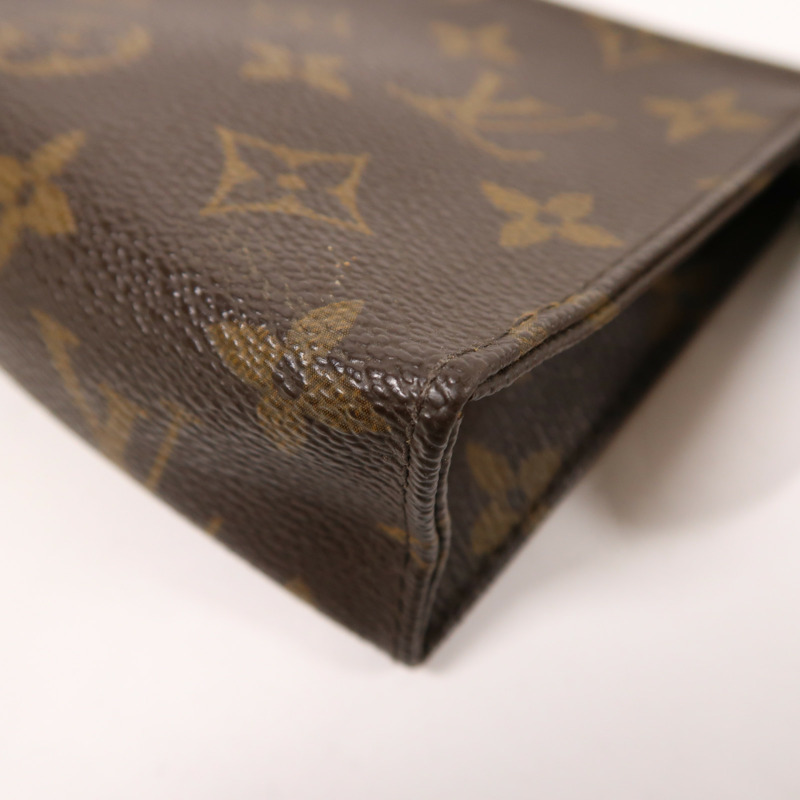 LOUIS VUITTON Monogram Toiletry Pouch金扣手拿包-7