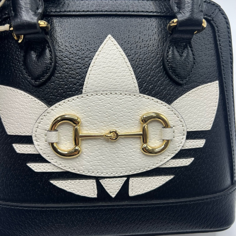 Gucci 古驰Adidas联名款贝壳包手拎单肩斜挎包-5