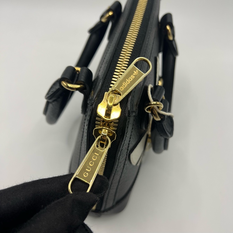 Gucci 古驰Adidas联名款贝壳包手拎单肩斜挎包-9