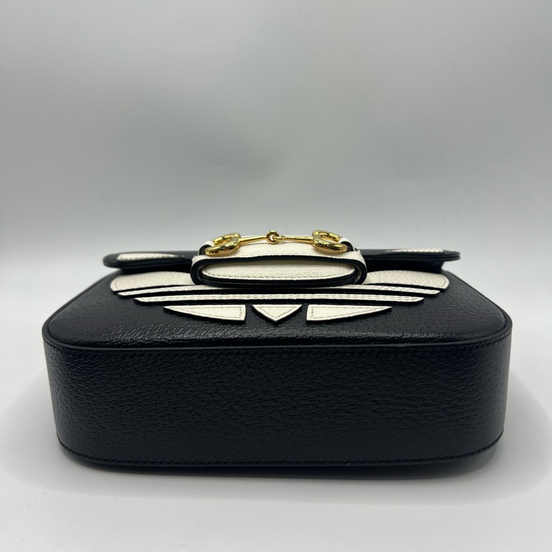 Gucci 古驰Adidas联名款单肩斜挎包-7