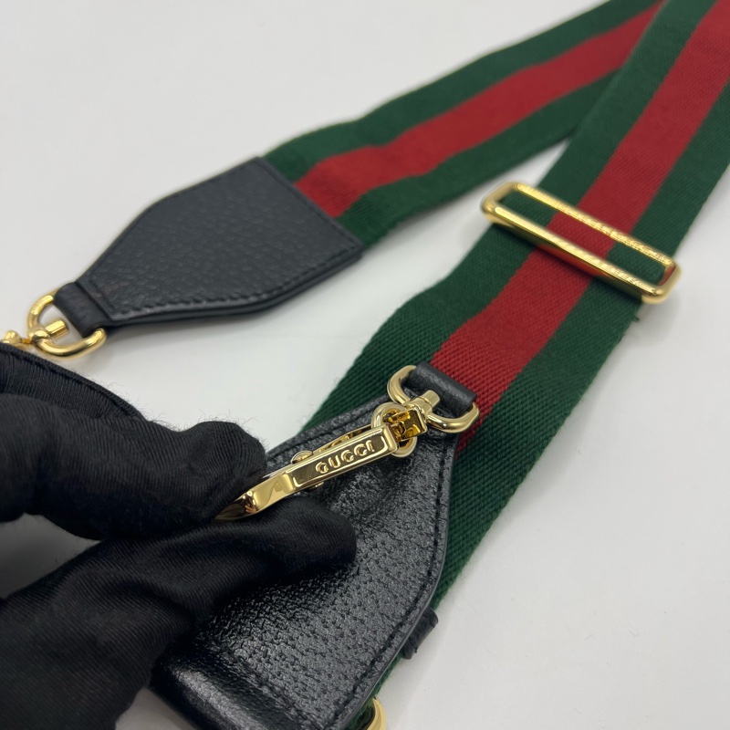 Gucci 古驰Adidas联名款单肩斜挎包-11