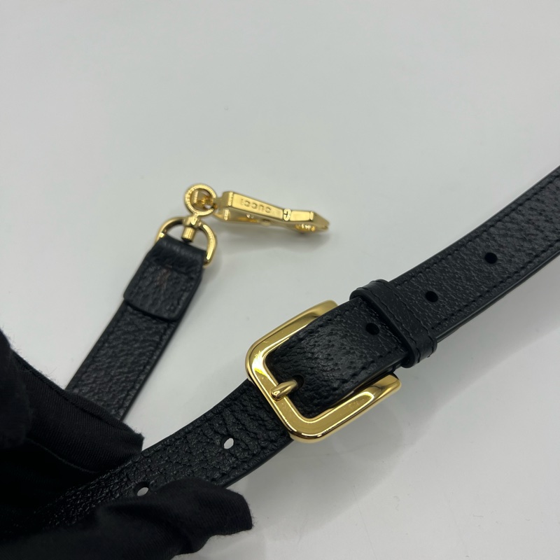 Gucci 古驰Adidas联名款单肩斜挎包-12