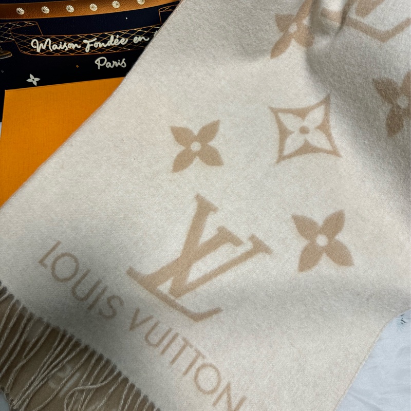 LV M78123 Reyk javik山羊絨圍巾-3