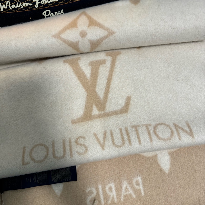 LV M78123 Reyk javik山羊絨圍巾-4