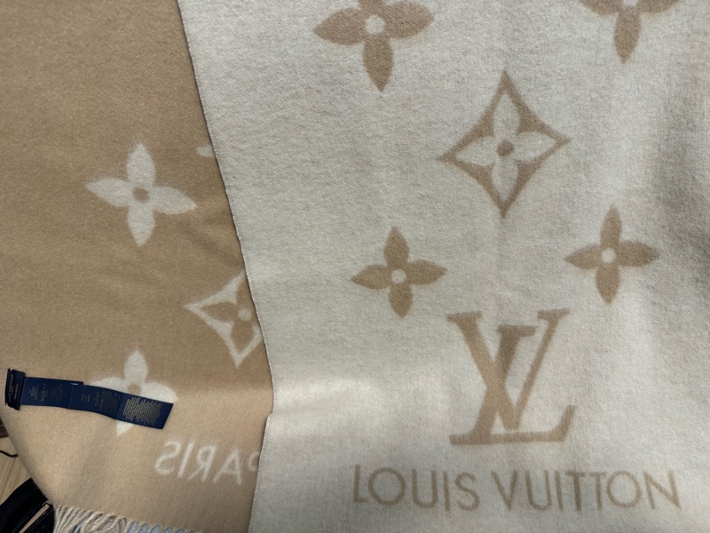 LV M78123 Reyk javik山羊絨圍巾-6