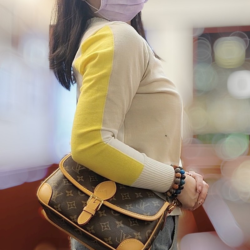 LV法棍包～Diane(桃紅)-2