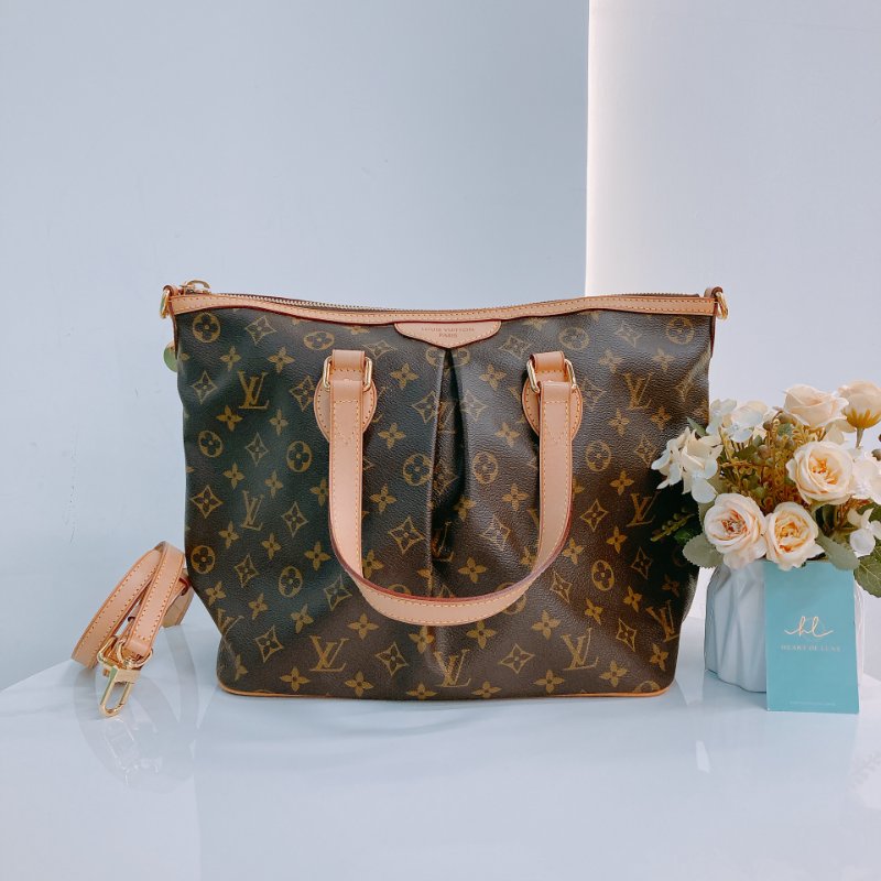 MS0364 Louis Vuitton 路易威登 巴勒莫 3用包 經典老花紋 Palermo PM 2 Way Bag Canvas Monogram x GHW-0