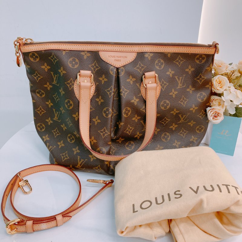 MS0364 Louis Vuitton 路易威登 巴勒莫 3用包 經典老花紋 Palermo PM 2 Way Bag Canvas Monogram x GHW-23