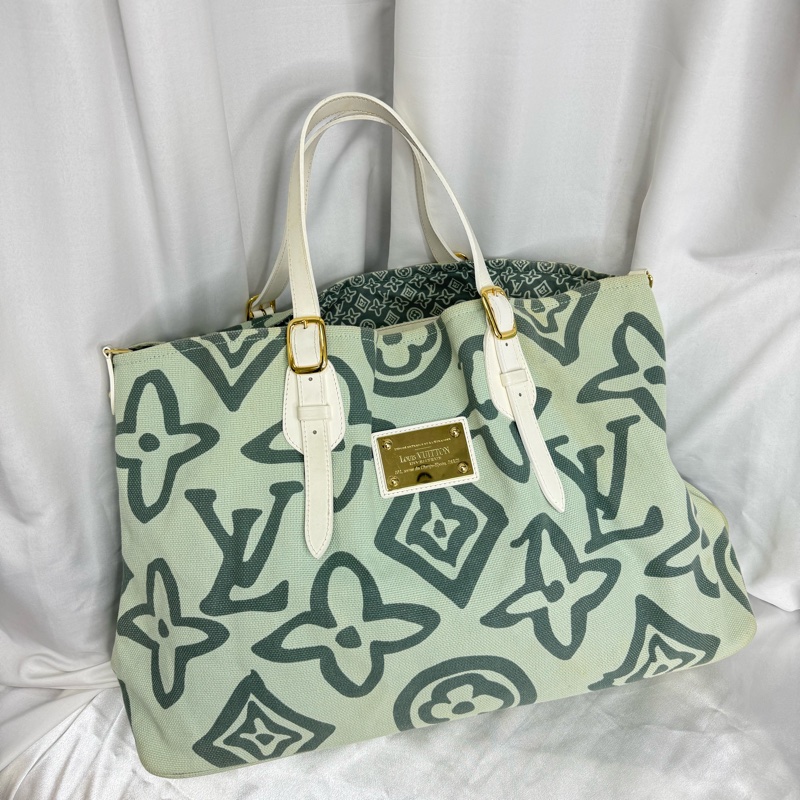 Louis Vuitton 路易威登 08年大花限定 購物袋-0