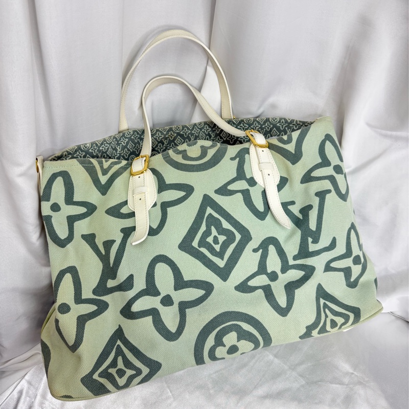 Louis Vuitton 路易威登 08年大花限定 購物袋-2