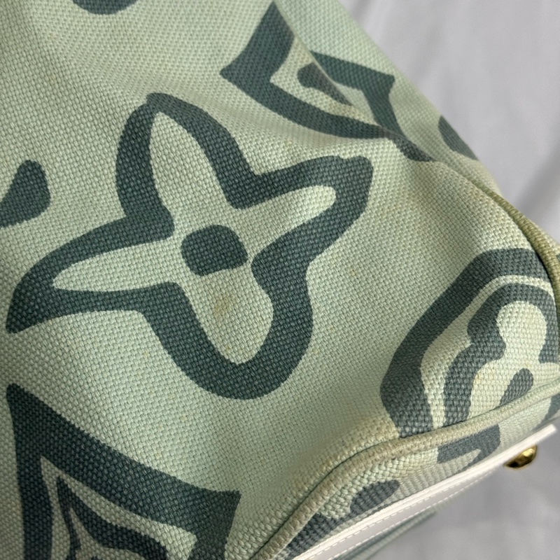 Louis Vuitton 路易威登 08年大花限定 購物袋-10