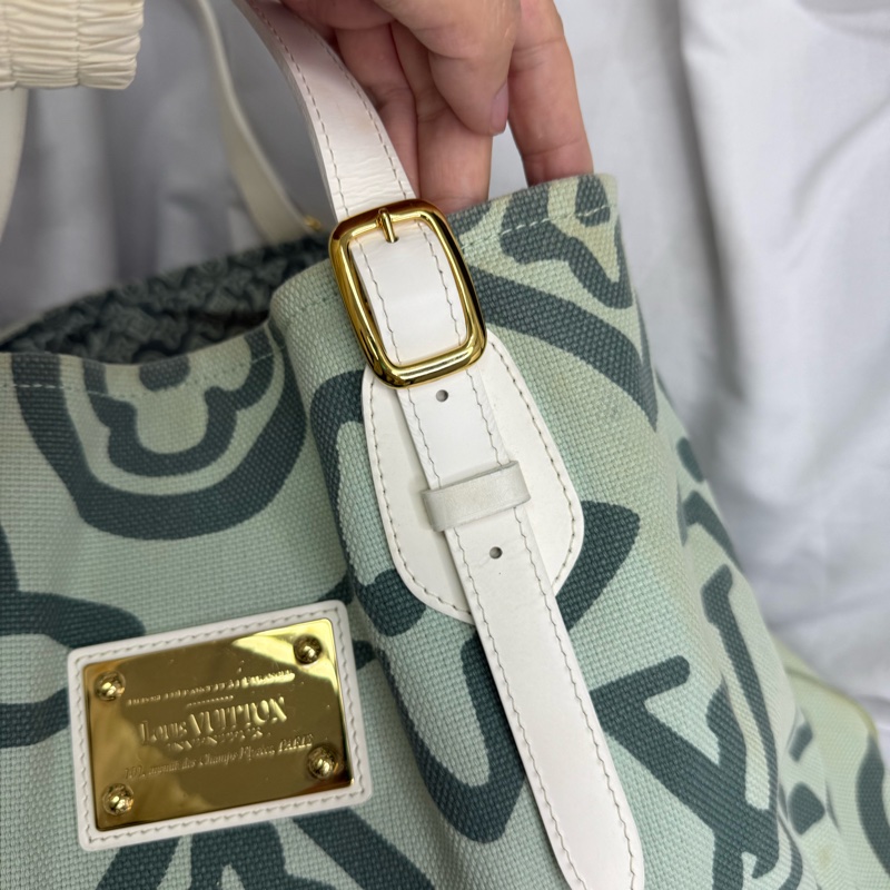 Louis Vuitton 路易威登 08年大花限定 購物袋-22