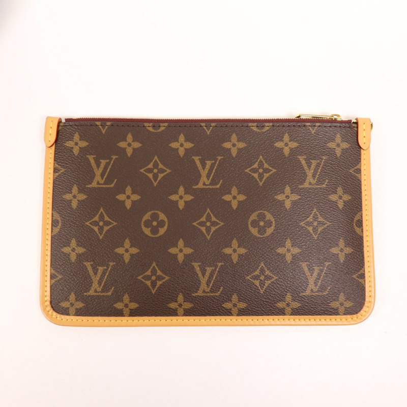 LOUIS VUITTON Monogram Carry All MM金扣肩背袋-13