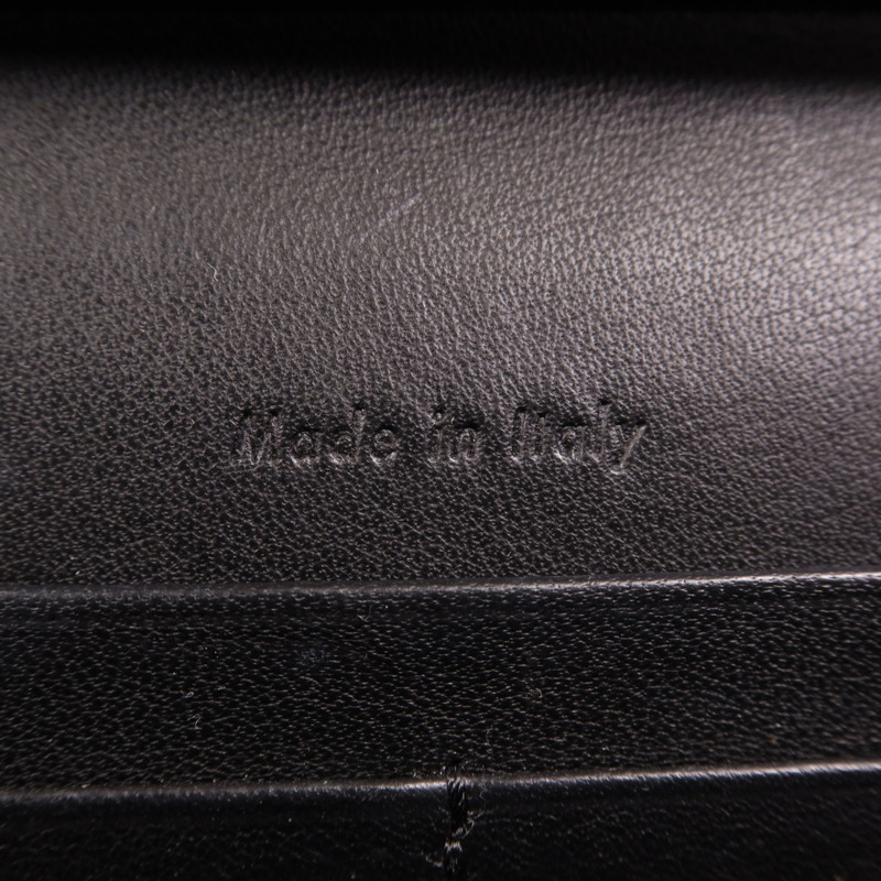 CELINE 牛皮皮革Chain Shoulder金扣鏈帶肩背袋-6