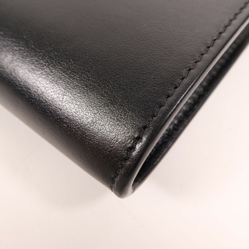 CELINE 牛皮皮革Chain Shoulder金扣鏈帶肩背袋-12