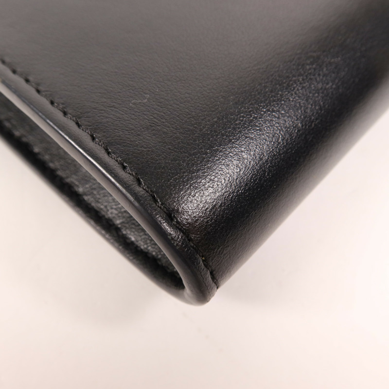 CELINE 牛皮皮革Chain Shoulder金扣鏈帶肩背袋-13