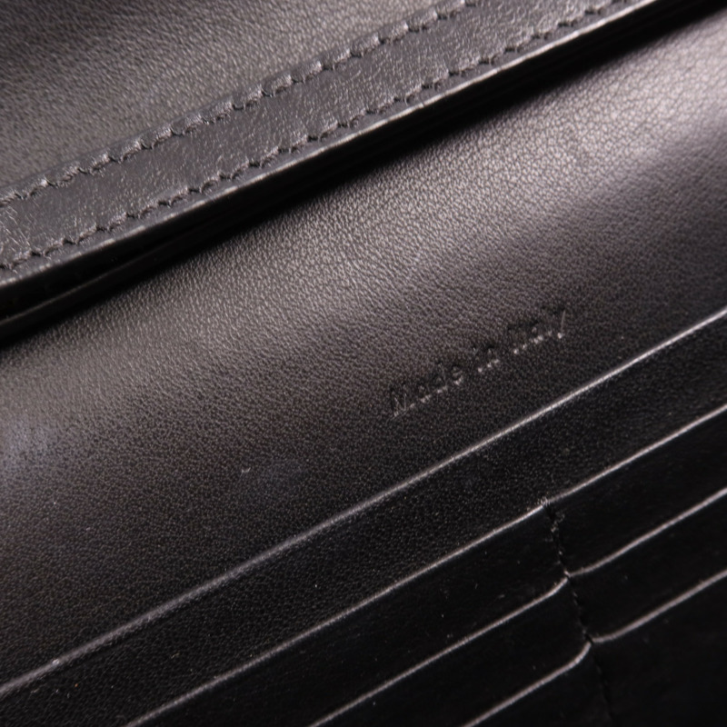 CELINE 牛皮皮革Chain Shoulder金扣鏈帶肩背袋-18