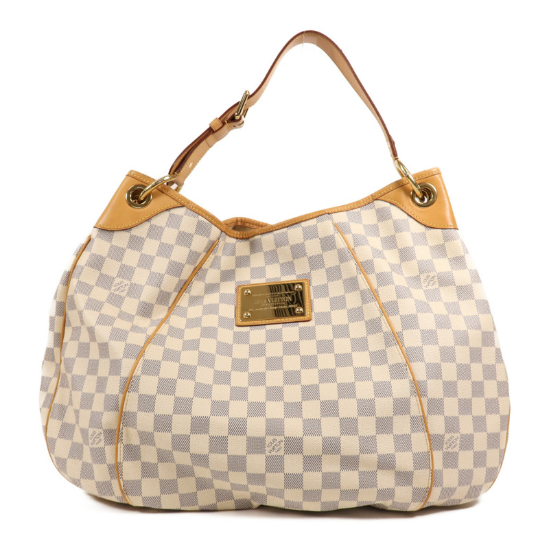 LOUIS VUITTON Damier Azur Galliera GM金扣肩背袋-0