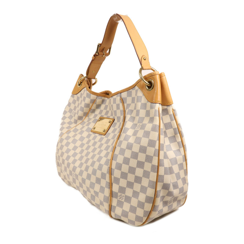 LOUIS VUITTON Damier Azur Galliera GM金扣肩背袋-2