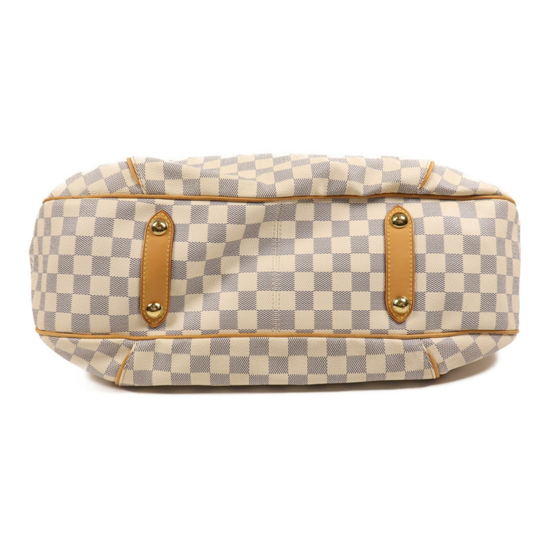 LOUIS VUITTON Damier Azur Galliera GM金扣肩背袋-3