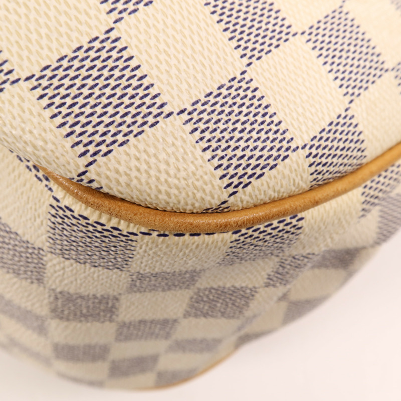 LOUIS VUITTON Damier Azur Galliera GM金扣肩背袋-9