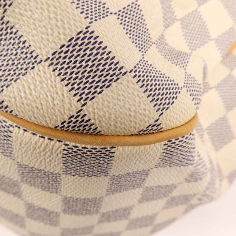 LOUIS VUITTON Damier Azur Galliera GM金扣肩背袋-11