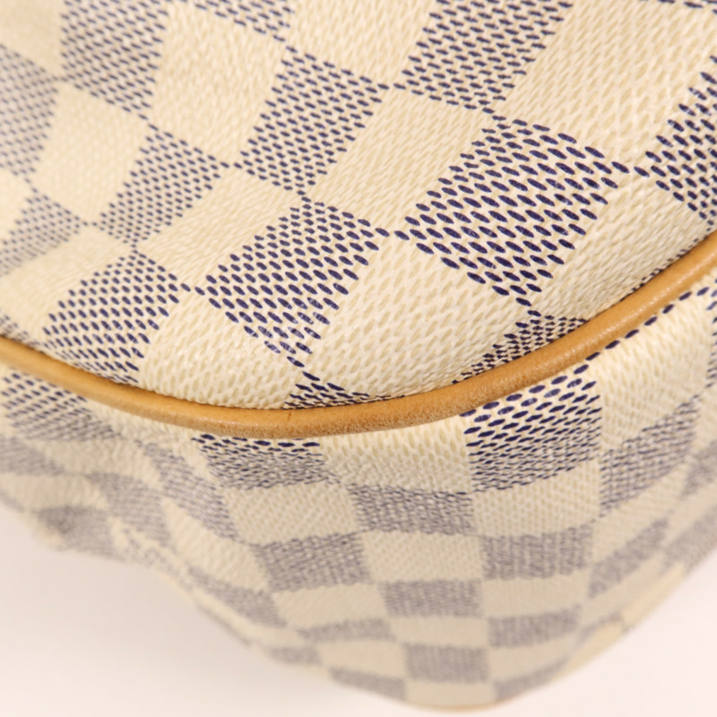 LOUIS VUITTON Damier Azur Galliera GM金扣肩背袋-12