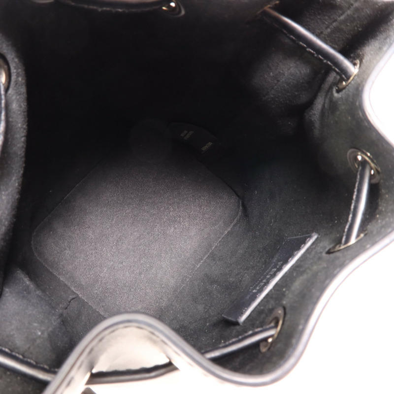 FENDI 牛皮皮革Mon Tresor Mini銀扣手挽肩背兩用袋-4