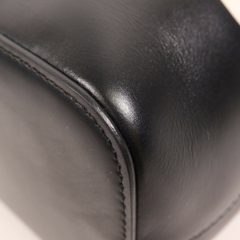 FENDI 牛皮皮革Mon Tresor Mini銀扣手挽肩背兩用袋-9