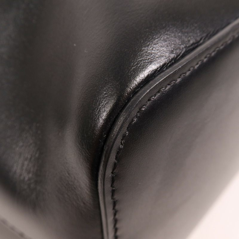 FENDI 牛皮皮革Mon Tresor Mini銀扣手挽肩背兩用袋-10