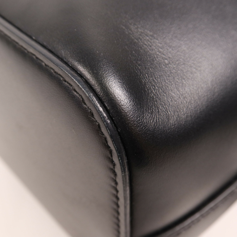 FENDI 牛皮皮革Mon Tresor Mini銀扣手挽肩背兩用袋-11