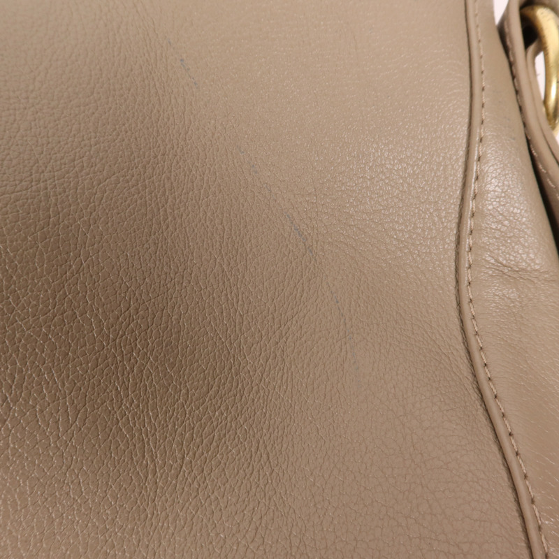 SEE BY CHLOE 牛皮皮革Shoulder Bag金扣手挽肩背兩用袋-16