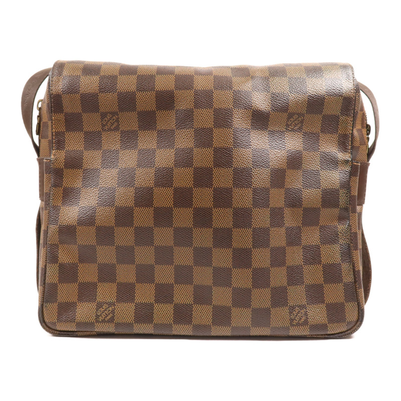 LOUIS VUITTON Damier Naviglio金扣肩背袋-1