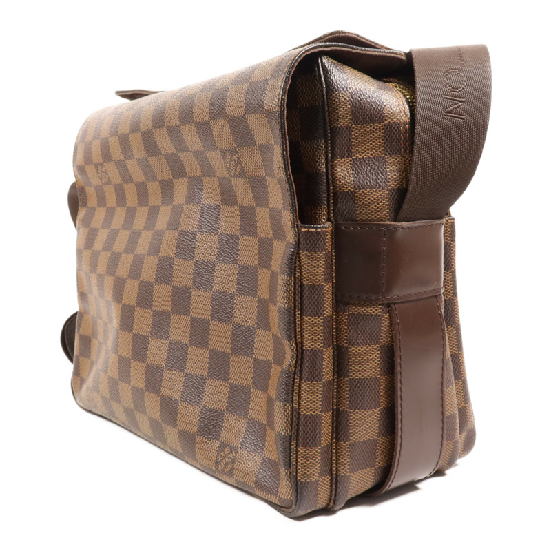 LOUIS VUITTON Damier Naviglio金扣肩背袋-2
