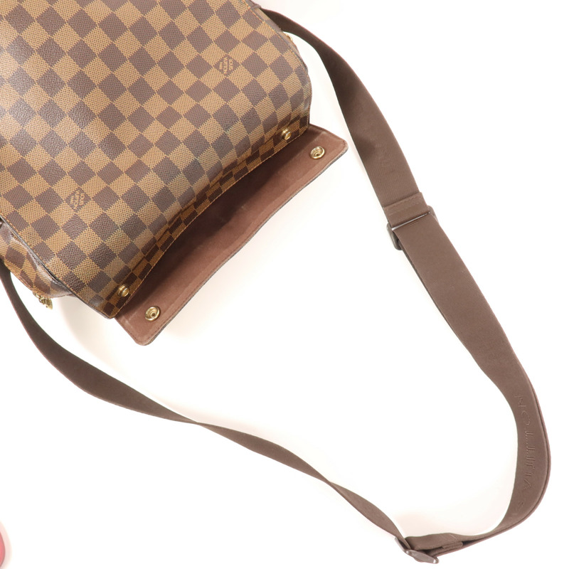 LOUIS VUITTON Damier Naviglio金扣肩背袋-7