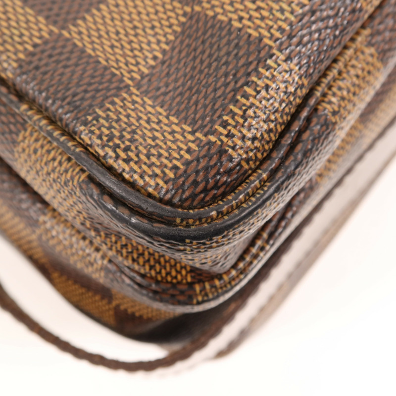 LOUIS VUITTON Damier Naviglio金扣肩背袋-9