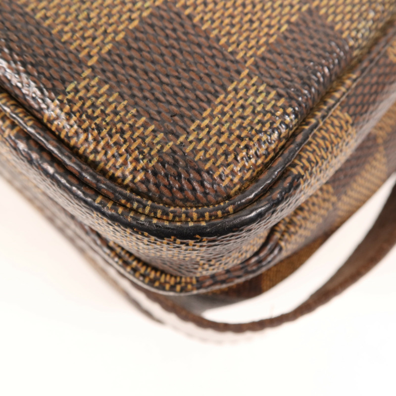 LOUIS VUITTON Damier Naviglio金扣肩背袋-10